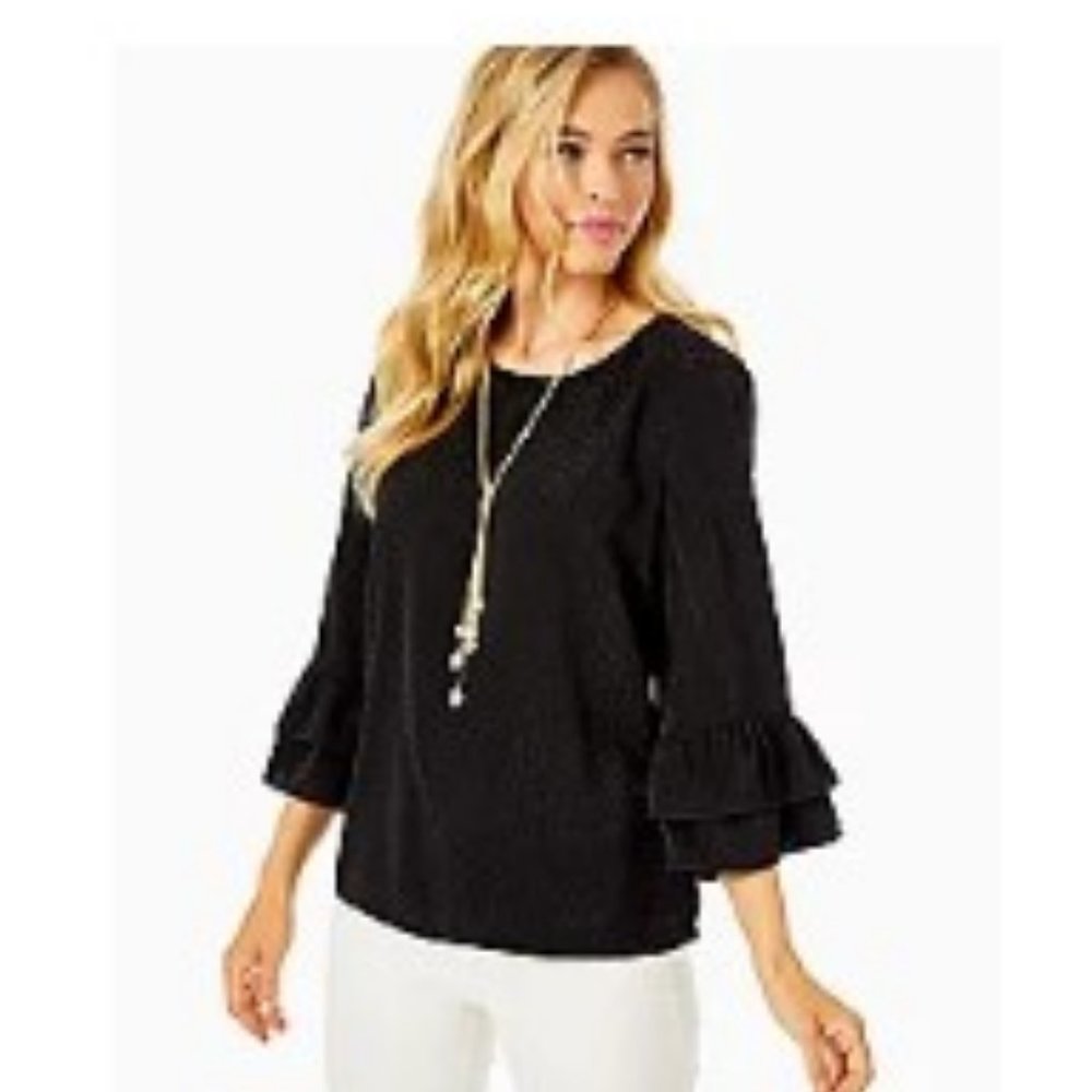 Christie Flounce Top - Lilly Pulizer